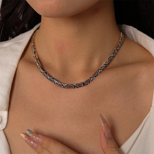 Hiss Snake Chain Necklace