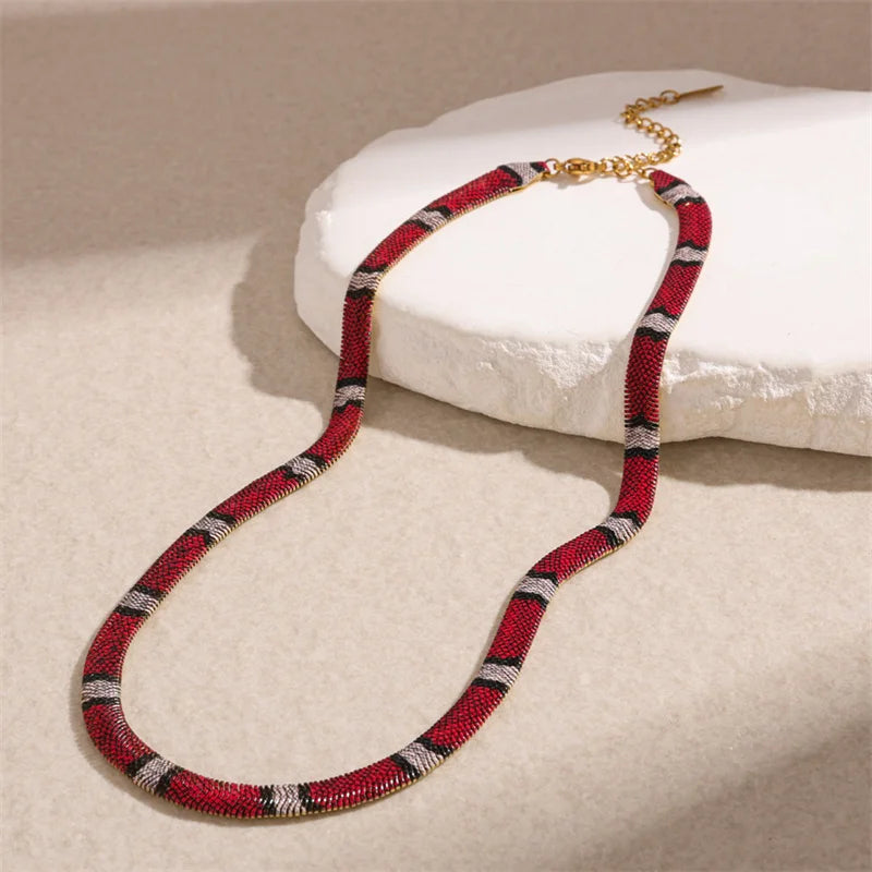 Hiss Snake Chain Necklace