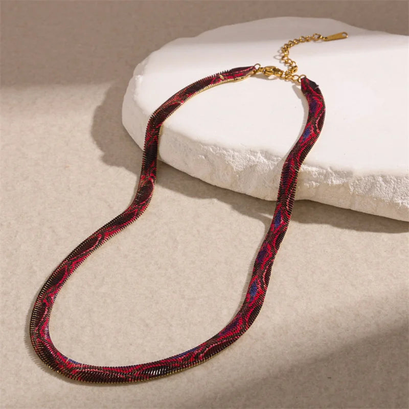 Blood Python snake chain